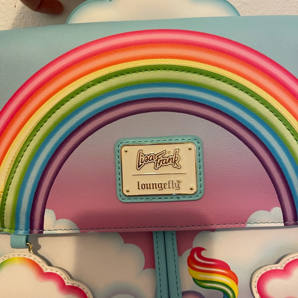 Loungefly “Lisa Frank” backpack - Picture 3 of 7